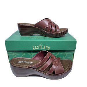 EASTLAND Poppy Dress Sandal Women Size 7 M Leather